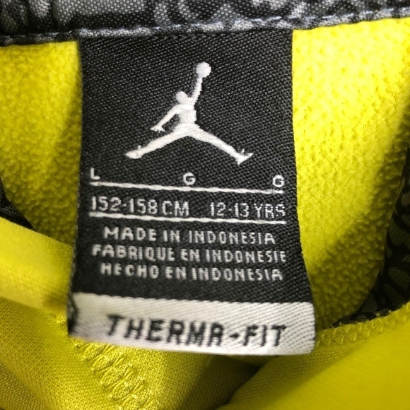 JORDAN BOYS LGG THERMA-FIT‎ HOODIE SWEATER JACKET SWEATSHIRT - Picture 5 of 15